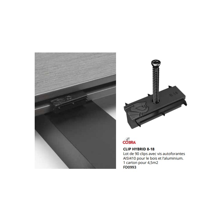 PLANCHER COMPOSITE IPEE FIBERDECK - 22,5x138mm - 3,90m