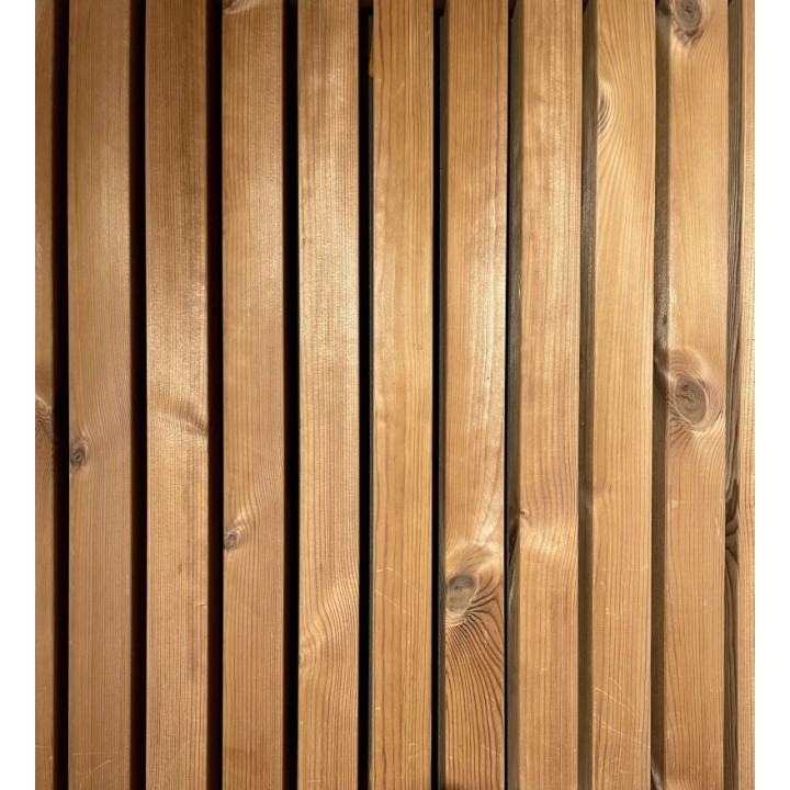 BARDAGE THERMOWOOD (42x42 mm) - 4.50 m