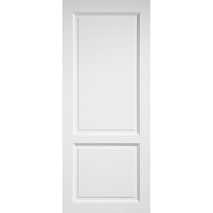 PORTE A PEINDRE DEUX PANNEAUX DROITS Dors Cottage MDF 2-7002