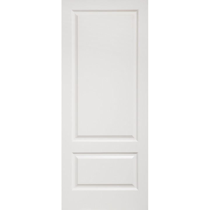 PORTE A PEINDRE DEUX PANNEAUX MDF Dors Cottage Unilac 12 2-5001