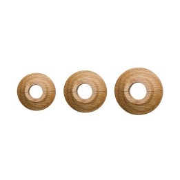 ROSETTE RADIATEUR 15 MM EN CHENE