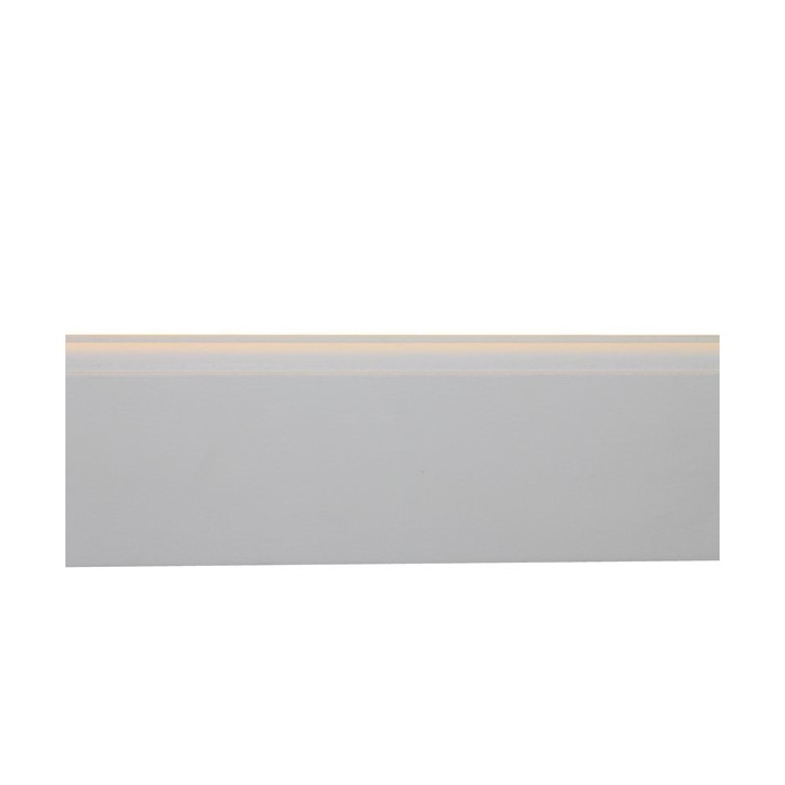PLINTHE BLANCHE MDF PREPEINTE MOULUREE (15 x 90 x 2440 mm) 