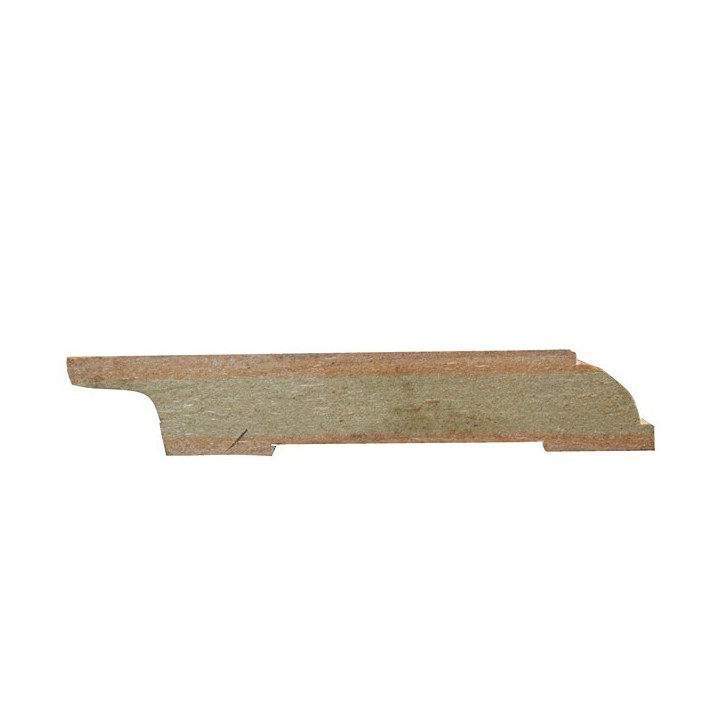 PLINTHE BLANCHE MDF PREPEINTE MOULUREE (15 x 90 x 2440 mm) 