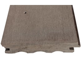PLANCHER COMPOSITE B-FIX BRUN (25 X 140 mm) 