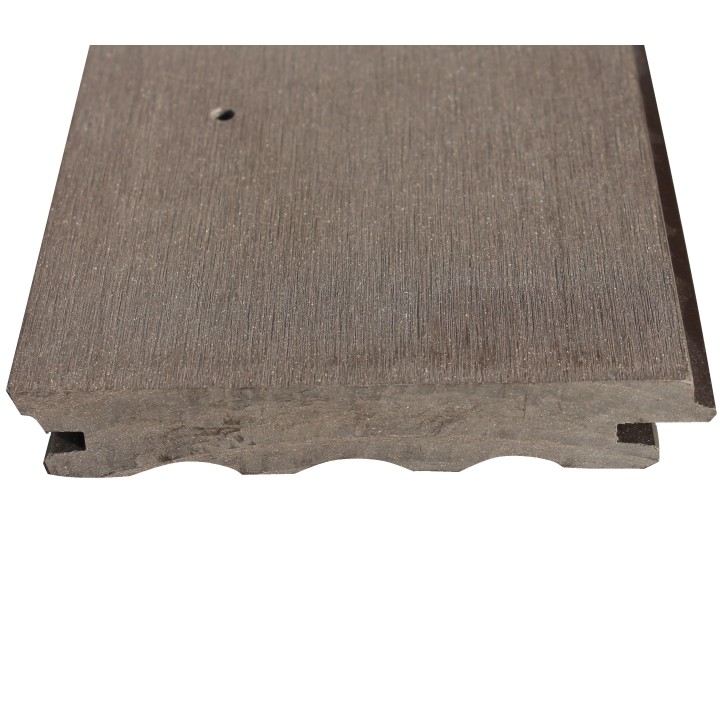 PLANCHER COMPOSITE B-FIX GRIS (25 X 140 mm) 