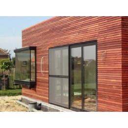 BARDAGE CLAIRE-VOIE PADOUK 18 x 65 MM