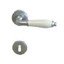 POIGNEE 5200 CHROME MAT PORCELAINE