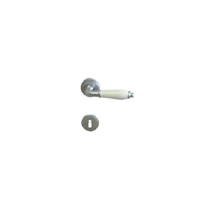 POIGNEE 5200 CHROME MAT PORCELAINE