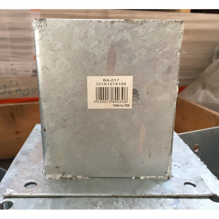 SUPPORT POTEAU BETON 120 x 120 x150 mm