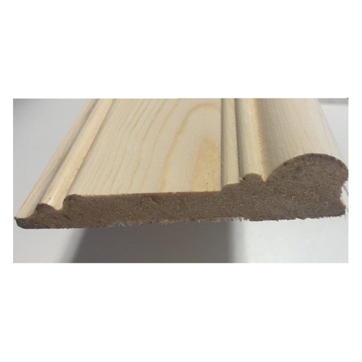 Chambranles sapin 22 x 90 mm mouluré
