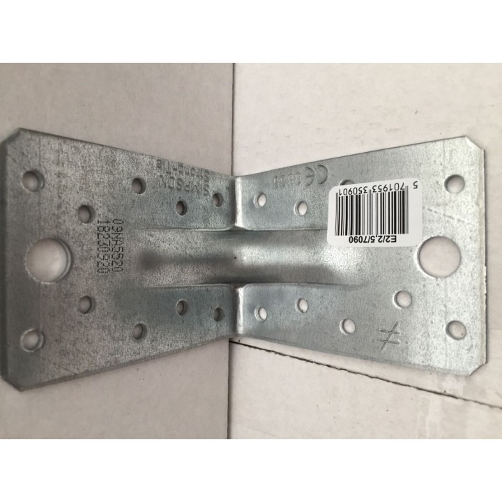 EQUERRE METAL SIMPSON 90/90/65 RENFORCEE
