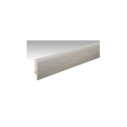 PLINTHE STRATIFIEE DECOR CHENE GRIS BLANC (20 x 60 x 2380 mm)