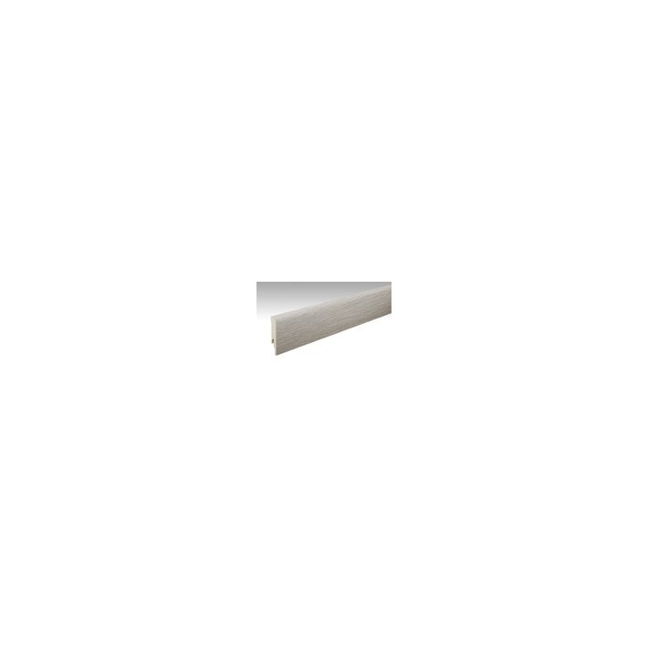 PLINTHE STRATIFIEE DECOR CHENE GRIS BLANC (20 x 60 x 2380 mm)