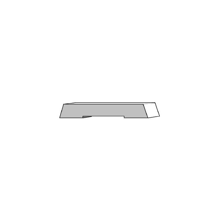 Kit chambranles chêne - Trapèze - 12 x 68 mm