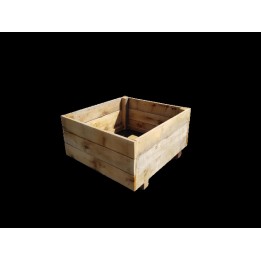 KIT CARRE POTAGER CHENE BRUT 100 X 100 X 50 CM