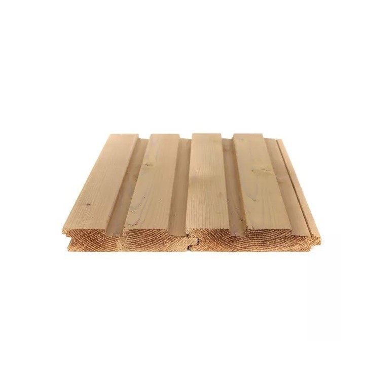 Bardage padouk vertical  CopyCat 26x125 mm