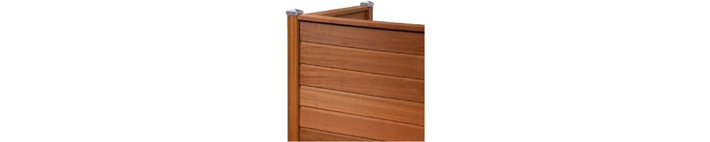 Palissads en bois, écran de jardin, panneau jardin