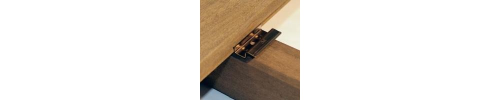 Fixations et attaches pour plancher de terrasse