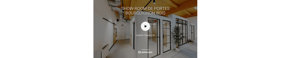 Visite virtuelle show room portes